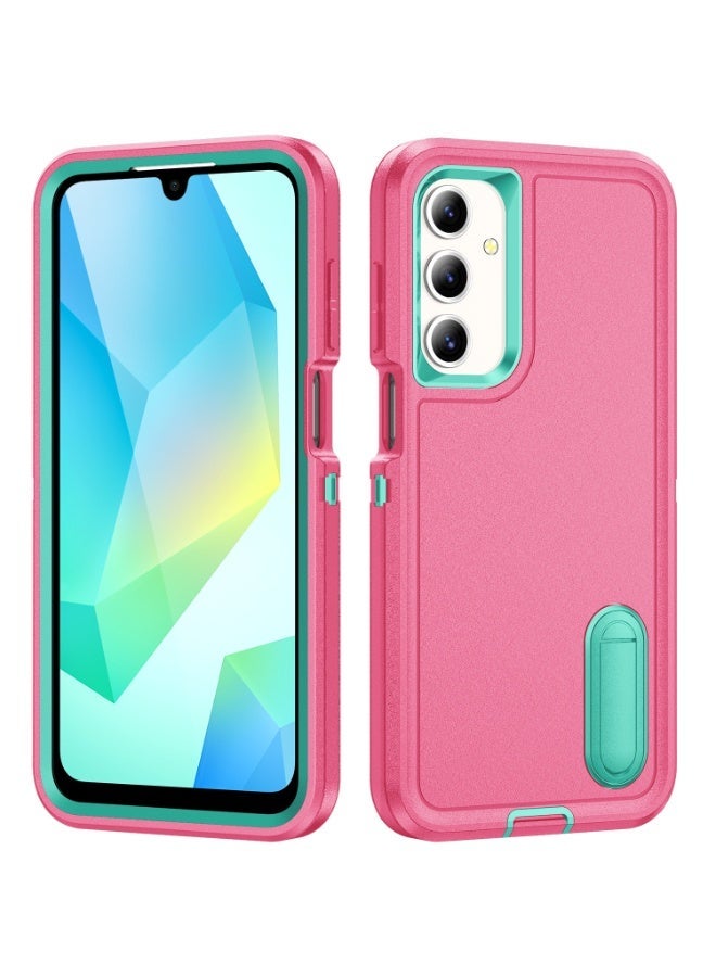 Samsung Galaxy A16 5G/4G Case Cover with Kickstand,Heavy Duty Protection Shockproof Anti-Scratch Slim Fit Lightweight Protective Durable Case Hard Cover for Samsung Galaxy A16 6.7",Black - Image 2